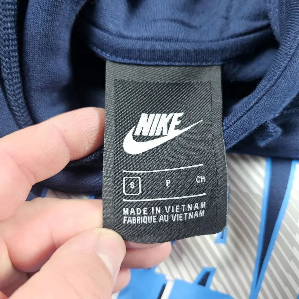 Tennessee Titans Hoodie Mens Small Navy Nike Standard NFL Football Pullover NEW